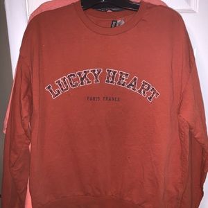 H&M Lucky Heart Long Sleeve